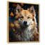 Chien Akita Aurora II sur toile-1058418653-1058418641