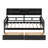 Daybed, Wood Slat Support, With Bedside Shelves And Two Drawers