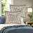 Elegant Jacquard Bedding Sets, Polyester, Classic Damask Design, Year-round Use
