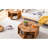 Hexagonal Coffee Table - , Look, Multi-functional Storage, Smooth Surface Stylish Modern Patterns, Functional Build