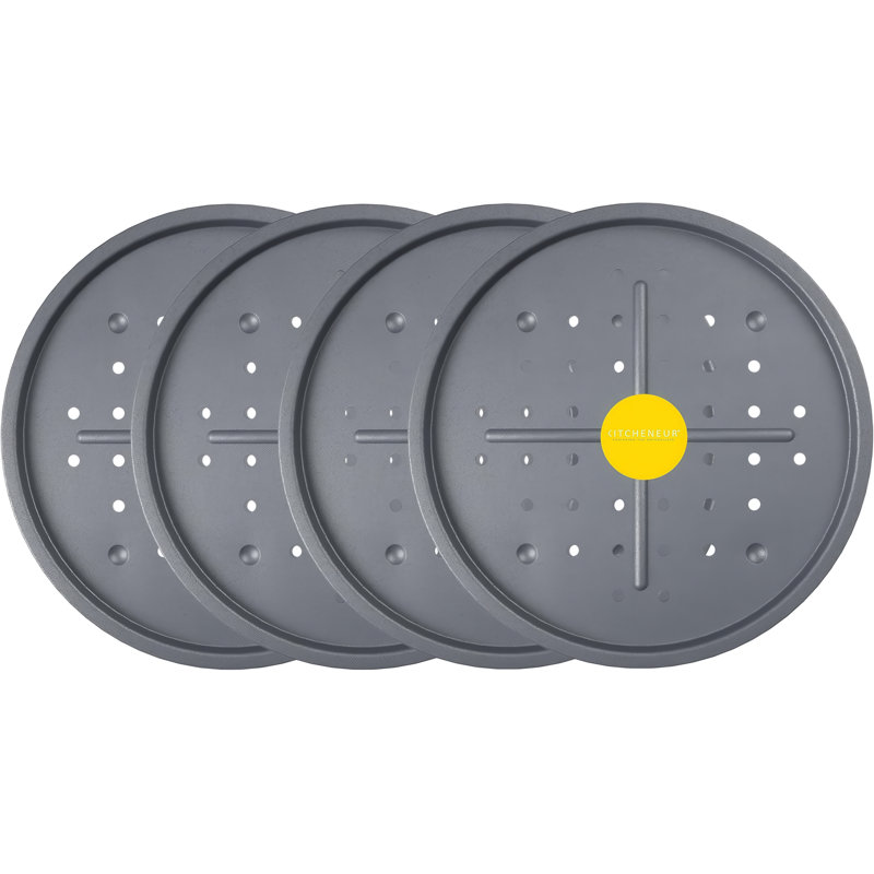 KITCHENEUR Non-Stick Aluminium 33.5cm Pizza Pan