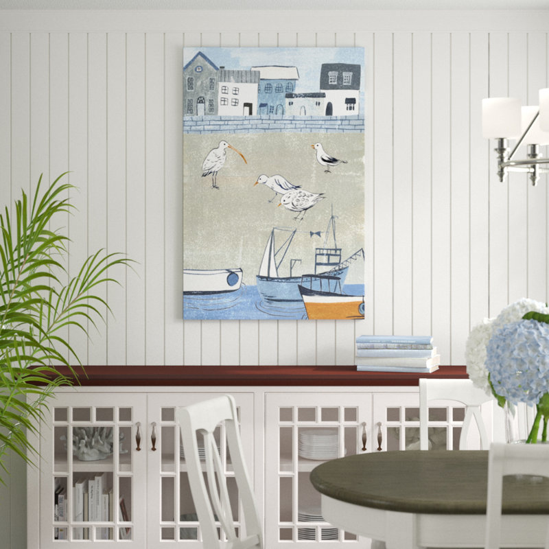 Sailors Rest II by Melissa Wang - Painting, 122cm H x 81cm W, Wrapped Canvas