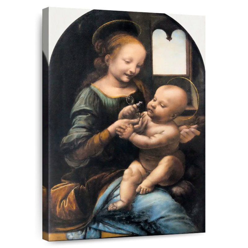 Adella Benois Madonna 1478, H 30 po x l 20 po