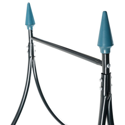 Amico 120cm W x 38cm D Arbour in Green