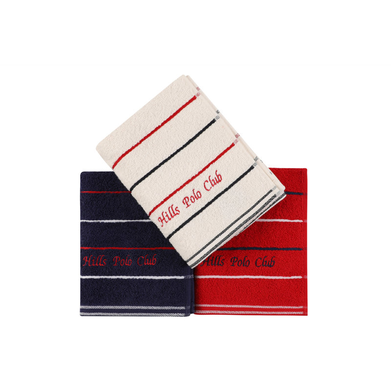 Ensemble de serviettes 3 pièces 100% coton