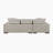 Odesser 115" W 2-Piece Chenille Sleeper Sectional-1083233647-1138026911