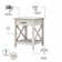 Huckins 3 - Piece Living Room Table Set
