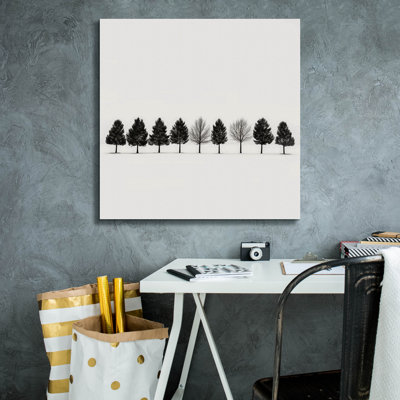 «Tree Muster» par Decent Exposures, art mural sur toile, 26 po x 26 po
