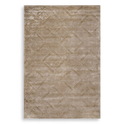 La Belle Viscose Geometric Indoor Rug