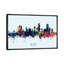 Boston Massachusetts Skyline by Michael Tompsett - Print on Canvas-1643492265-1643492246