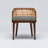 Palms 19'' H Upholstered Mahogany Armchair-90795057-91437438