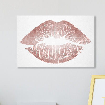 " Rose Gold Solid Kiss "