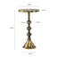 Pedestal Round Side Table-1748335468