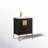 Maisie 24 " W Freestanding Standard Single Vanity Bathroom Vanity With Solid Wood Top-208285676-208285677
