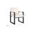 Beck 22'' H Polyester/Polyester Blend Upholstered Armchair