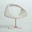 Leominster Polystone Abstract Sculpture with Marble Base