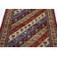 Tapis tribal coloré en laine noué à la main 3 x 5 pi pour chambre à coucher