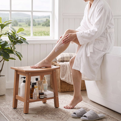 Tabouret utilitaire multifonctionnel en PEHD toutes saisons, 1 paquet de repose-pieds pour l'extérieur pour la salle de bain, le vestibule, le patio, le balcon et le jardin