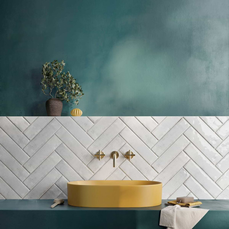 Castle 3X12 Ceramic Wall Tile, Hazy Trail