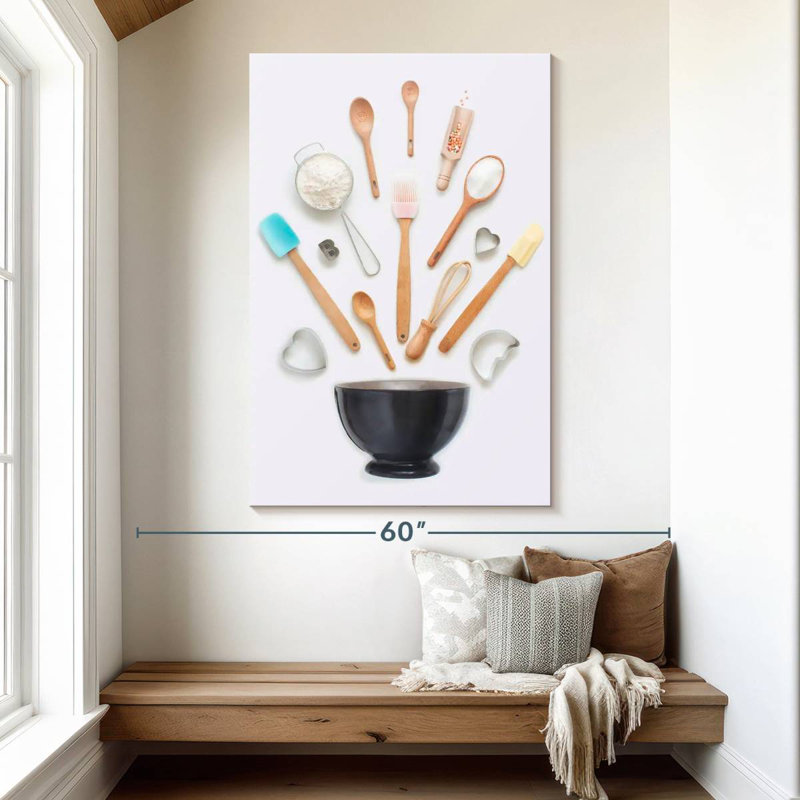 Senne Baking Utensils, 51" H x 34" W