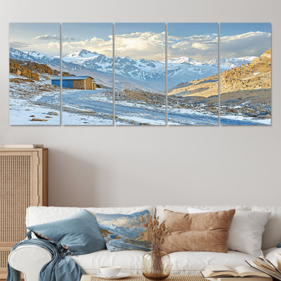 Ensemble de salon art mural Blue Atlas Mountains