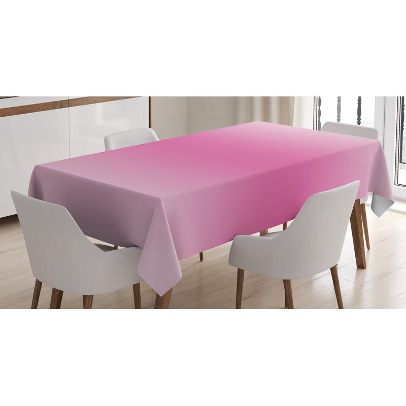 Ombre Tablecloth, 84" L x 60" W, Pink