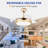 Gerede 36" Integrated LED Retractable Ceiling Fan-598517739