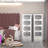 Androw Metal Freestanding Linen Cabinet