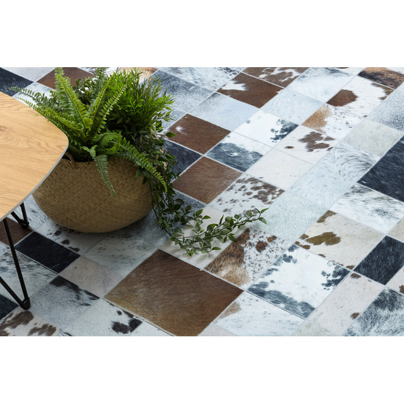 Conanso Patchwork Area Rug, Rectangle 120 x 170cm