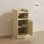 Solid Wood Square Accent Cabinet