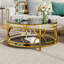 Table basse ronde en verre trempé-678571693