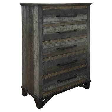 ARYA 5-Drawer Chest (Solid Acacia Wood)-iFurniture-The largest furniture  store in Edmonton. Carry Bedroom Furniture, living room furniture,Sofa,  Couch, Lounge suite, Dining Table and Chairs and Patio furniture over 1000+  products.