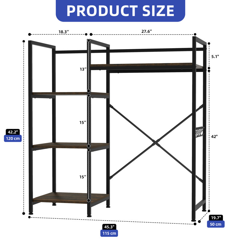 Versatile Washing Machine Rack