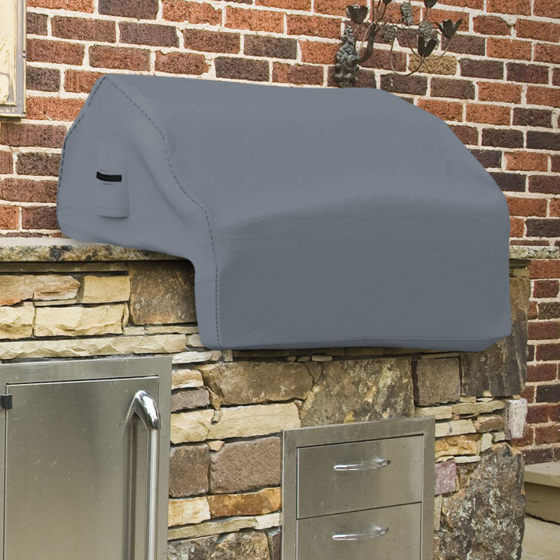 Blue Elephant 121.9cm W x 76.2cm D Grill Cover, Grey