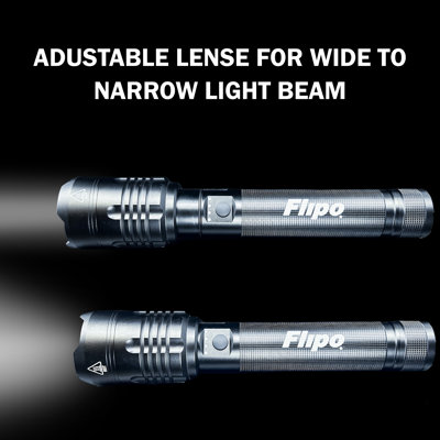 Flipo Tactical 10000 Lumen Flashlight