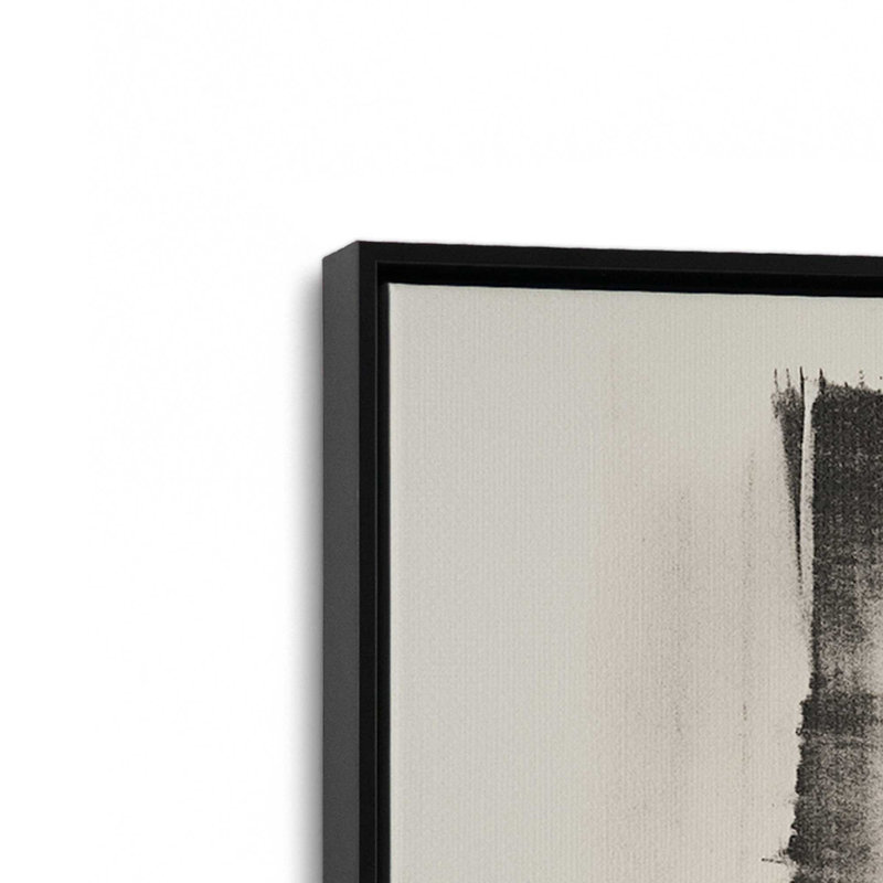 Impression sur toile Hazy Shade Whimsy Iii, H 30,75 po x l 20,75 po x P 1,75 po, Cadre noir satiné