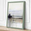 Misty Waterside Scandinavian - Wrapped Canvas-309938888-309938900