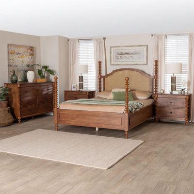Dameko Solid Wood Bedroom Set
