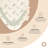 Aimery 3-Pack 100% Organic Cotton Baby Bib Set, Neutral Colors
