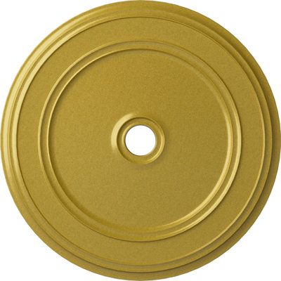 Médaillon de plafond Endurathane Classic, DO 44 1/2 po x P 4 po x P 4 po (convient aux auvents jusqu'à 8 1/4 po), fini craquelé Americana peint à la main