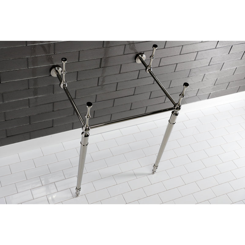 Kingston Brass Edwardian Brass Console Sink Legs, Polished Nickel