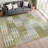 Machine Washable Indoor/Outdoor Chantille ACN2328 Geometric Rug-1487956964