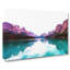 Maligne Lake Scene In Canada - Wrapped Canvas-56629039
