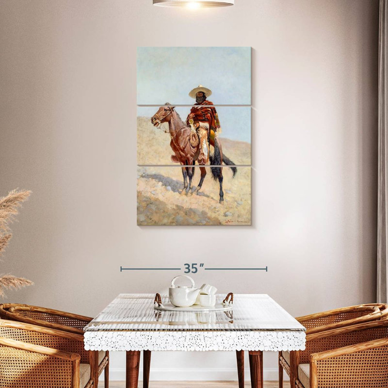 Lelar A Mexican Vaquero 1890, 45" H x 28" W