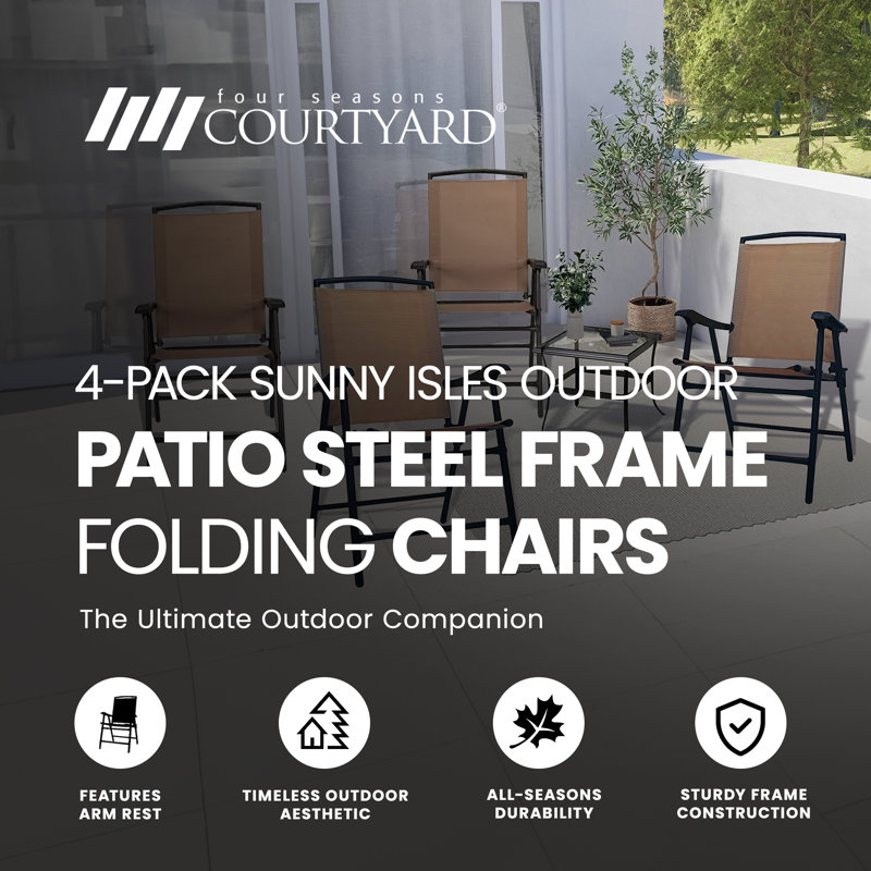 Folding Camping Chair, Brown