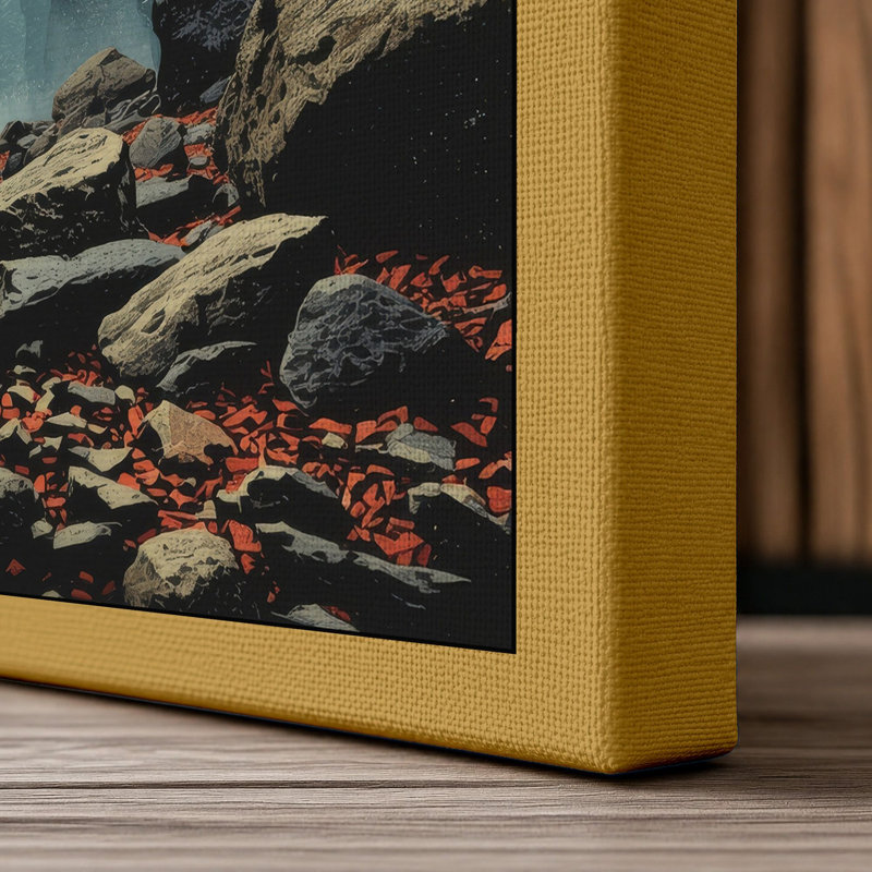 Print, 36x24 - 91.4 x 61.0 cm, Ochre Border