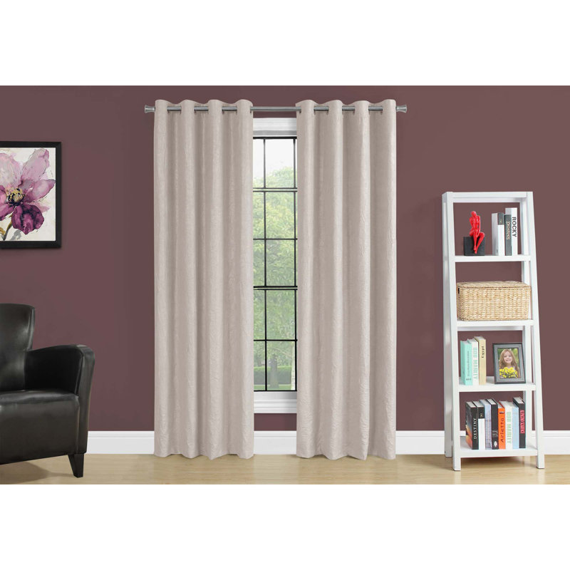 Curtains, 84" L x 52" W, Ivory