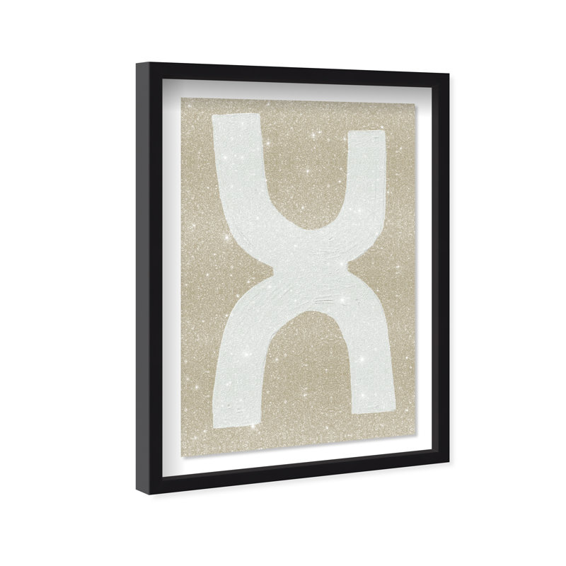 Opposites Attract Print by Oliver Gal, 31.5"H x 46.5"W, Black Shadowbox
