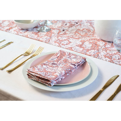 Floral Square Napkin