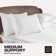 NightComfort Exclusive Collection Microfibre Pillows - Medium Support Pack of 4